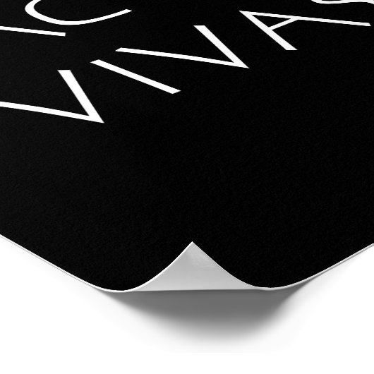 Fac ut vivas poster (Ecke)