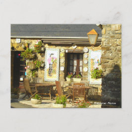 Façade crêperie BRETAGNE FRANKREICH Postkarte