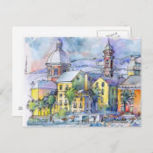 Facciate dipinte postkarte (Vorne/Hinten)