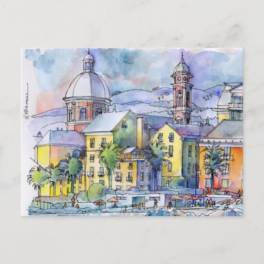 Facciate dipinte postkarte (Vorderseite)