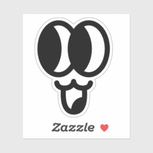 Face3-Aufkleber Aufkleber