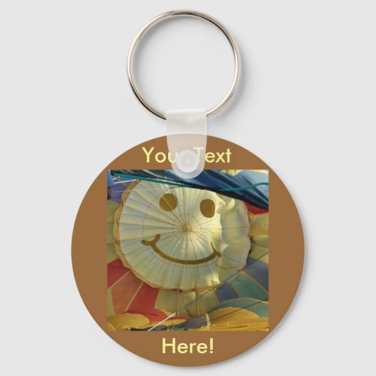 Face Balloon! Schlüsselanhänger (Vorderseite)