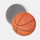 FACE BASKETBALL MAGNET (Vorderseite/Rückseite)
