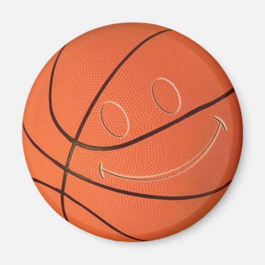 FACE BASKETBALL MAGNET (Vorne)