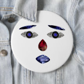 Face Button aus Edelsteinen (Beispiel)