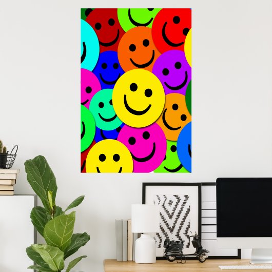 FACE COLLAGE POSTER (Heimbüro)