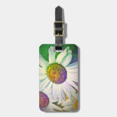 Face Daisy Luggage Tag Gepäckanhänger (Vorderseite vertikal)