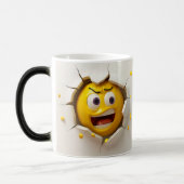 Face Emoticon Break Through Verwandlungstasse (Links)