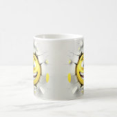 Face Emoticon Break Through Verwandlungstasse (Mittel)