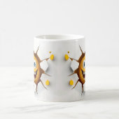 Face Emoticon Break Through Verwandlungstasse (Mittel)