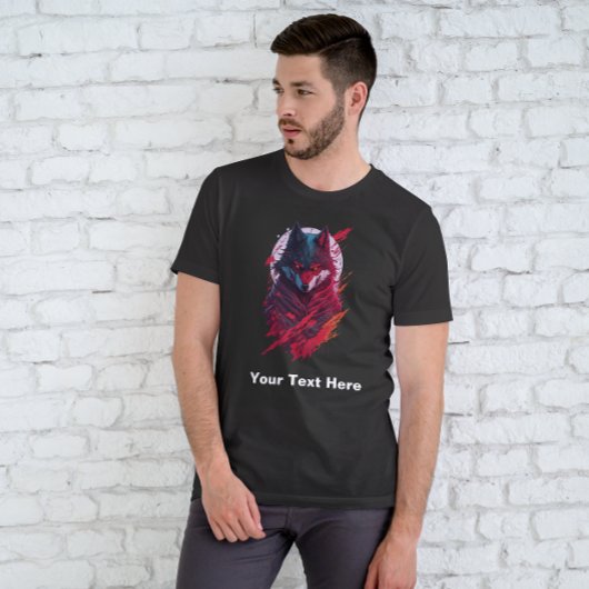 Face Evil Ninja Wolfmagic T - Shirt