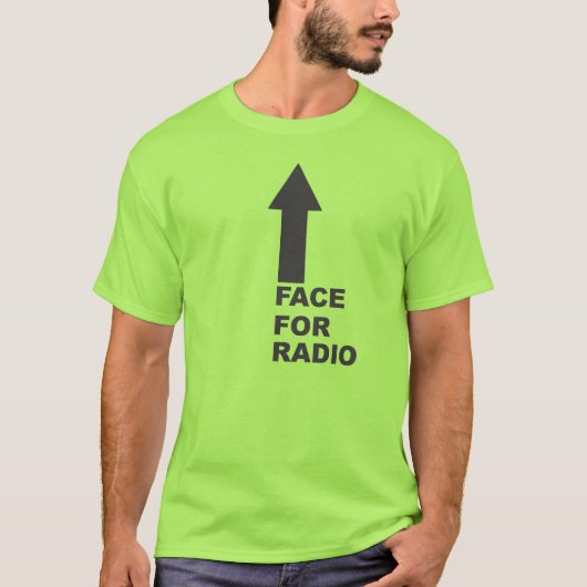 Face for Radio T-Shirt (Vorderseite)