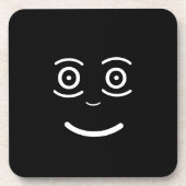 Face Getränkeuntersetzer (Vorderseite)