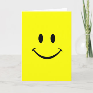 face greeting card karte