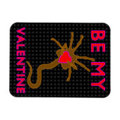 Face Hugs for My Valentine Magnet (Horizontal)