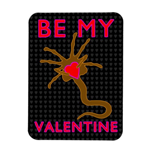 Face Hugs for My Valentine Magnet (Vertikal)