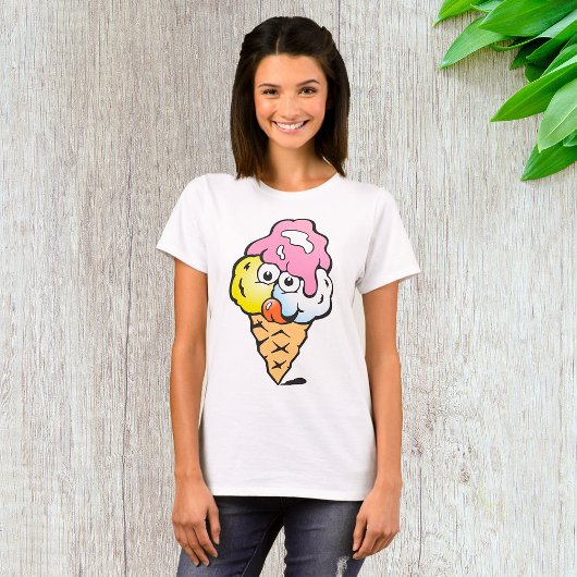 Face Ice Cream T-Shirt