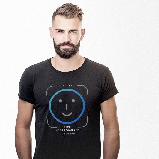 Face ID Funny T-Shirt
