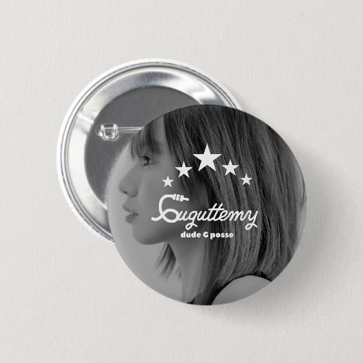 Face logo button (Vorne & Hinten)