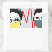 FACE MASK CORONA VIRUS AWARENESS Sticker (Tasche)