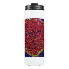 Face of a Flame Thermosbecher