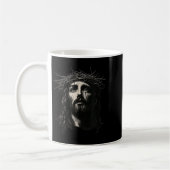 Face Of Jesus Christ Crown Of N Religious Christma Kaffeetasse (Links)