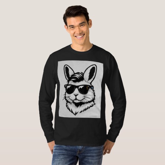 face of rabbit T-Shirt (Vorne ganz)