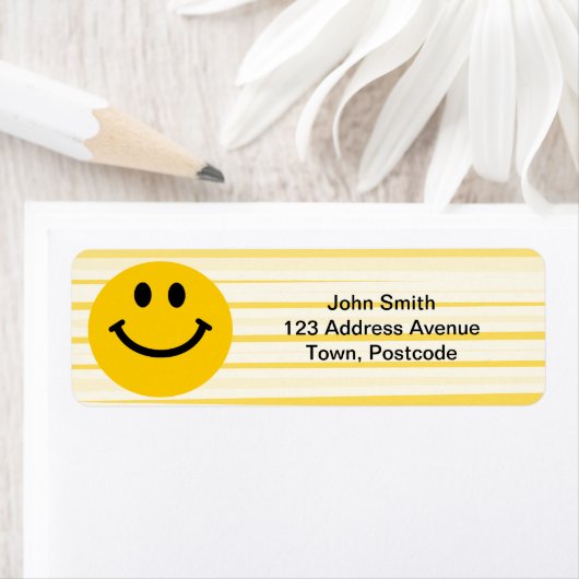 Face on sunny yellow stripes (Insitu)