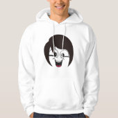 FACE PATTERDESIGN HOODIE (Vorderseite)