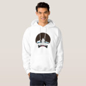 FACE PATTERDESIGN HOODIE (Vorne ganz)