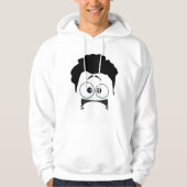 FACE PATTERDESIGN HOODIE (Vorderseite)