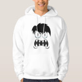 FACE PATTERDESIGN HOODIE (Vorderseite)