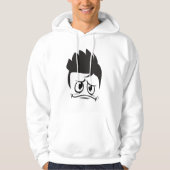 FACE PATTERDESIGN HOODIE (Vorderseite)