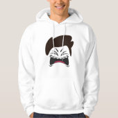 FACE PATTERDESIGN HOODIE (Vorderseite)