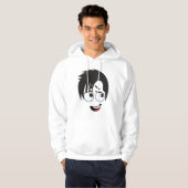 FACE PATTERDESIGN HOODIE (Vorne ganz)