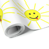 FACE SONNENSCHEIN GESCHENKPAPIER (Rolleneckpunkt)