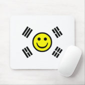 Face South Korean Flag Mousepad (Mit Mouse)