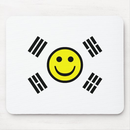 Face South Korean Flag Mousepad (Vorne)