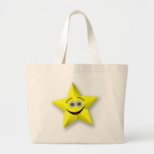 FACE STAR JUMBO STOFFBEUTEL (Vorne)