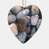 Face Stone Keramik Ornament (Links)