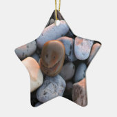 Face Stone Keramik Ornament (Links)