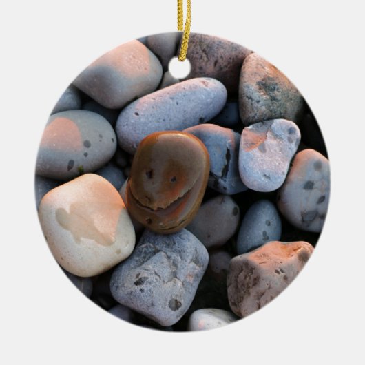 Face Stone Keramikornament (Vorne)