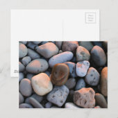 Face Stone Postkarte (Vorne/Hinten)