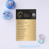 FACE TREATMENTS Beauty Salon flyer (Einzeln)