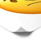 Face With Monocle - Emoji Poster (Ecke)