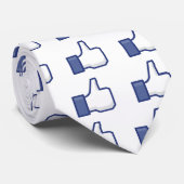 Facebook abhärten krawatte (Gerollt)