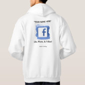 Facebook Advertising Hoodie (Rückseite)