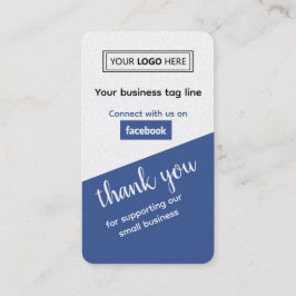 Facebook Business Review mit QR-Code Visitenkarte