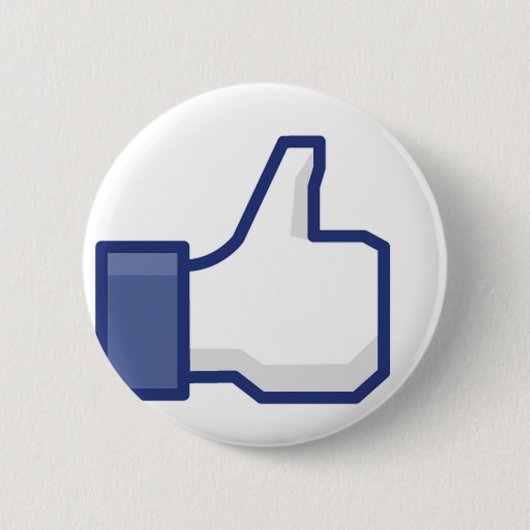 Facebook: Ein wirkliches "wie" Knopf Button (Vorderseite)