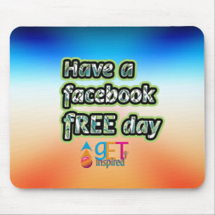 Facebook Free Day Mousepad